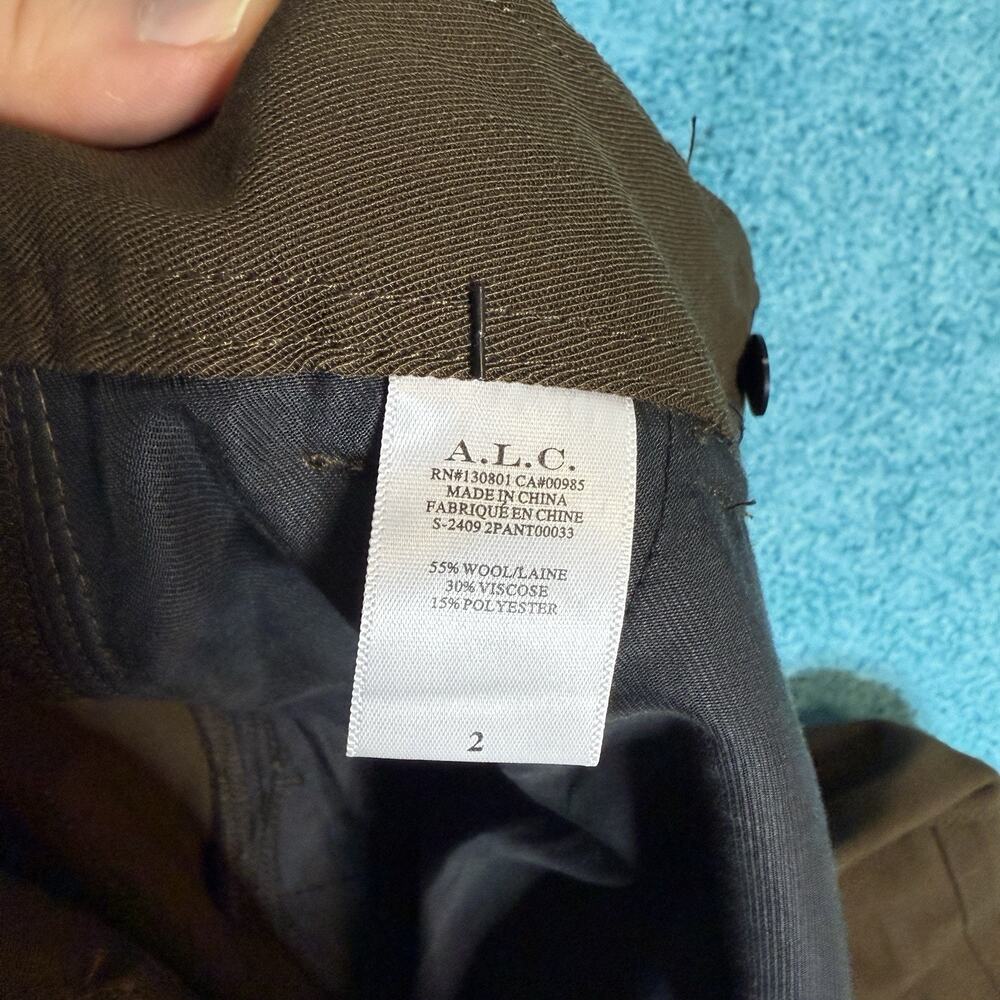 A.L.C. Brie Pants – Women’s Size 2 | Cargo Wide Leg Balloon Fit | Brown | NWT - Picture 13 of 16